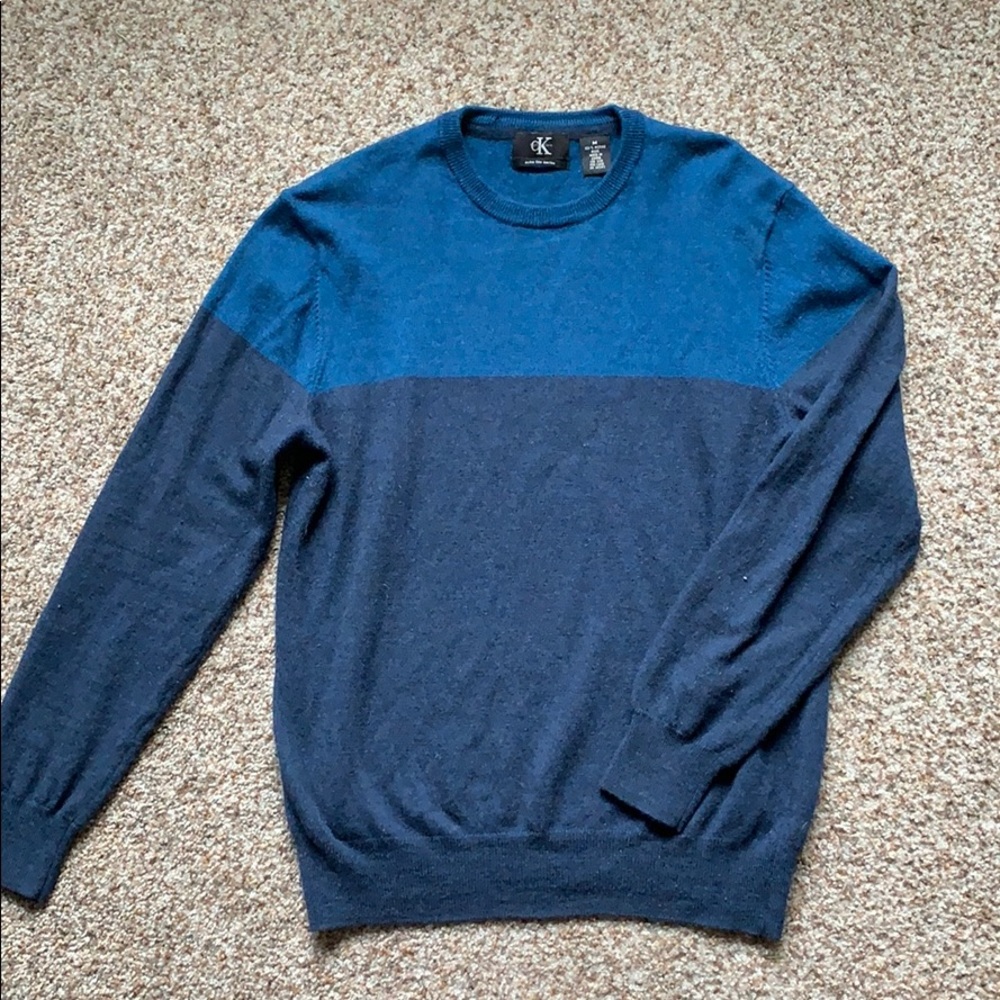 Calvin Klein Men’s 100% Merino Wool Sweater